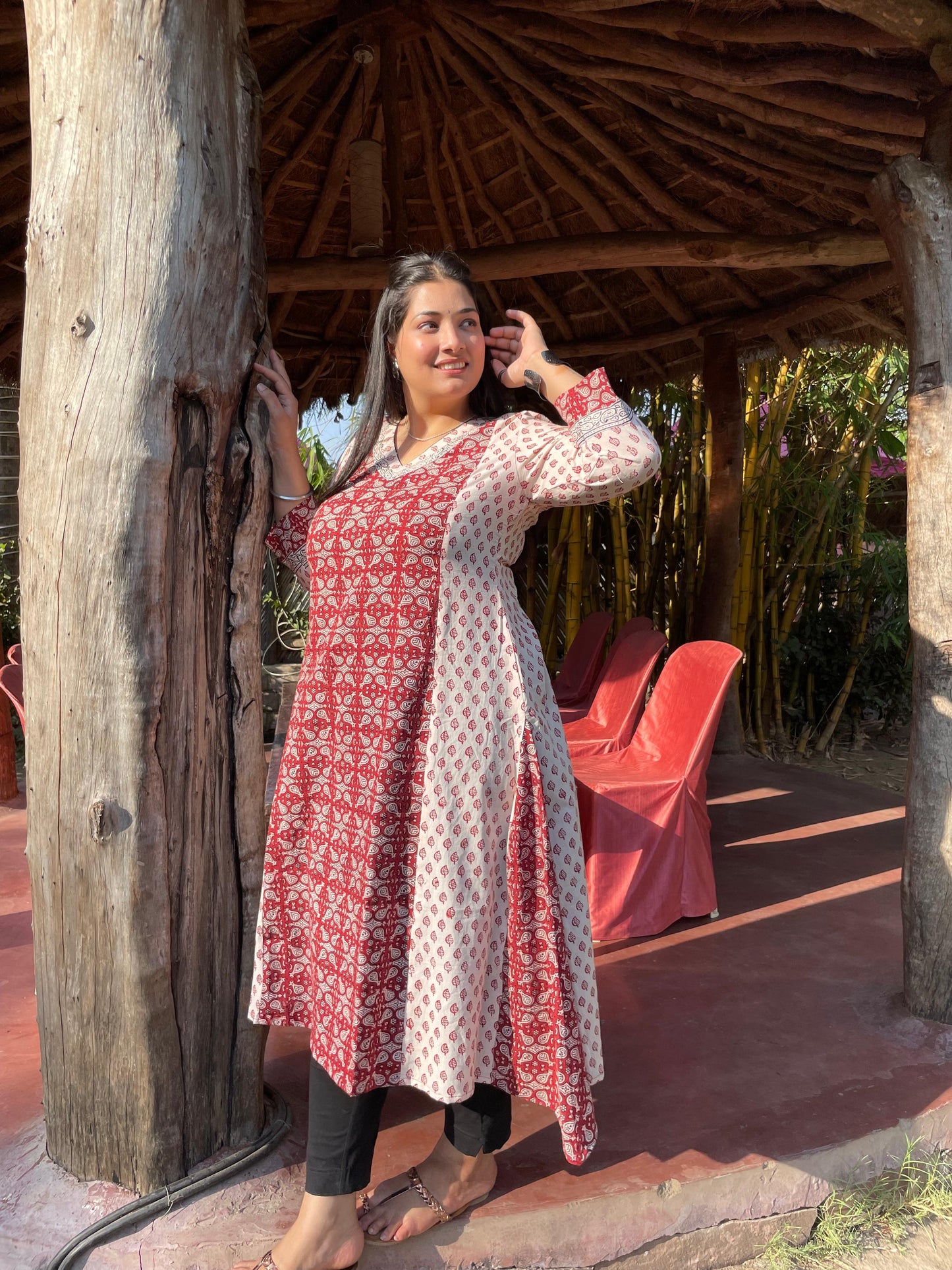 Long Navratri Kurti