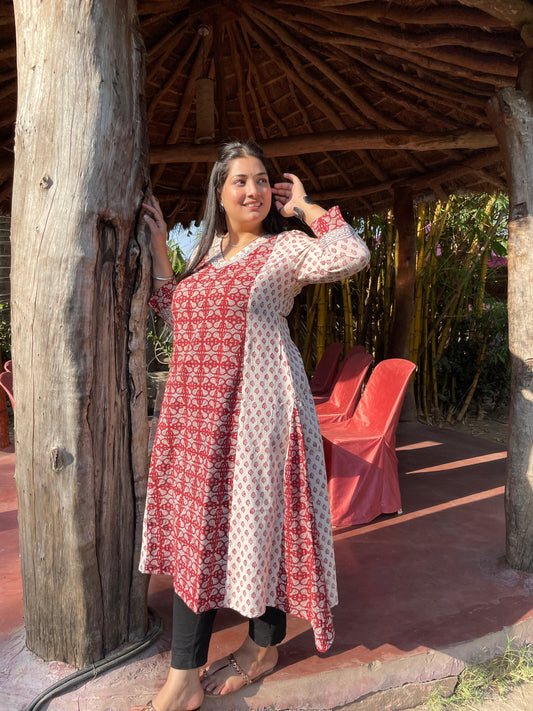 Long Navratri Kurti
